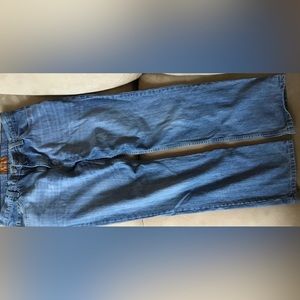 Mens Red Camel Jeans